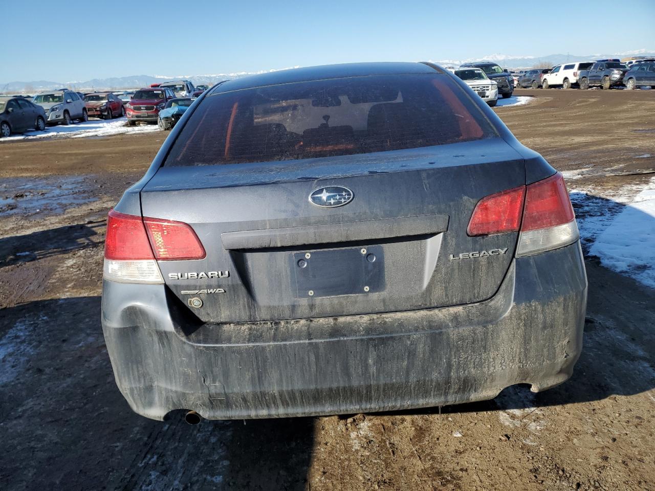 2014 Subaru Legacy VIN 4S3BMCA64E3037155 Copart auction photo, all over damage thumbnail 6