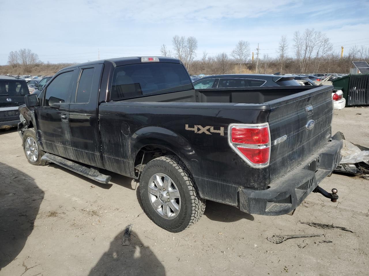 2013 Ford F-150 VIN 1FTFX1EF2DFB35444 Copart auction photo, side damage thumbnail 2