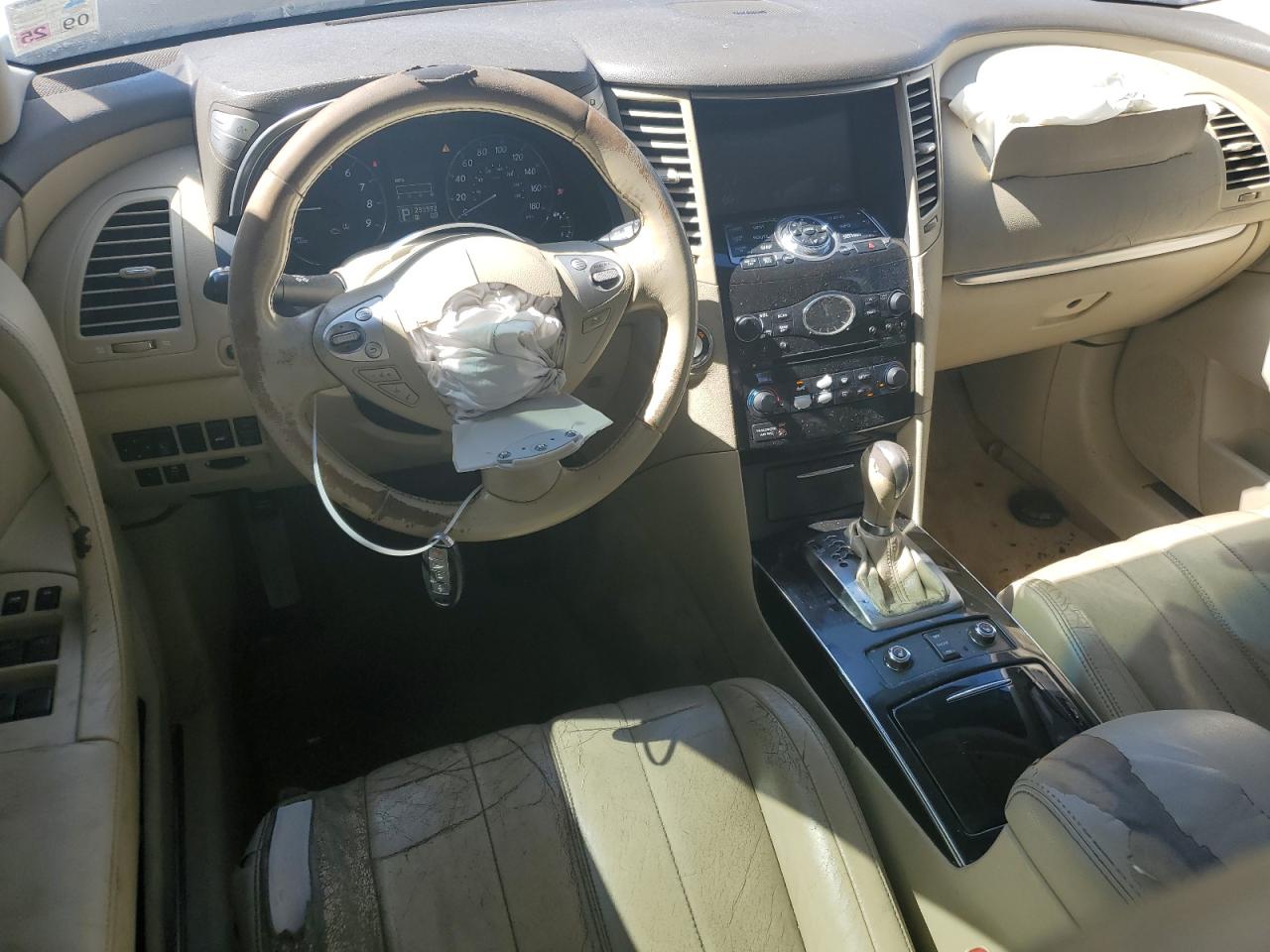 2012 Infiniti FX VIN JN8AS1MU8CM121040 Copart auction photo, front end damage thumbnail 8