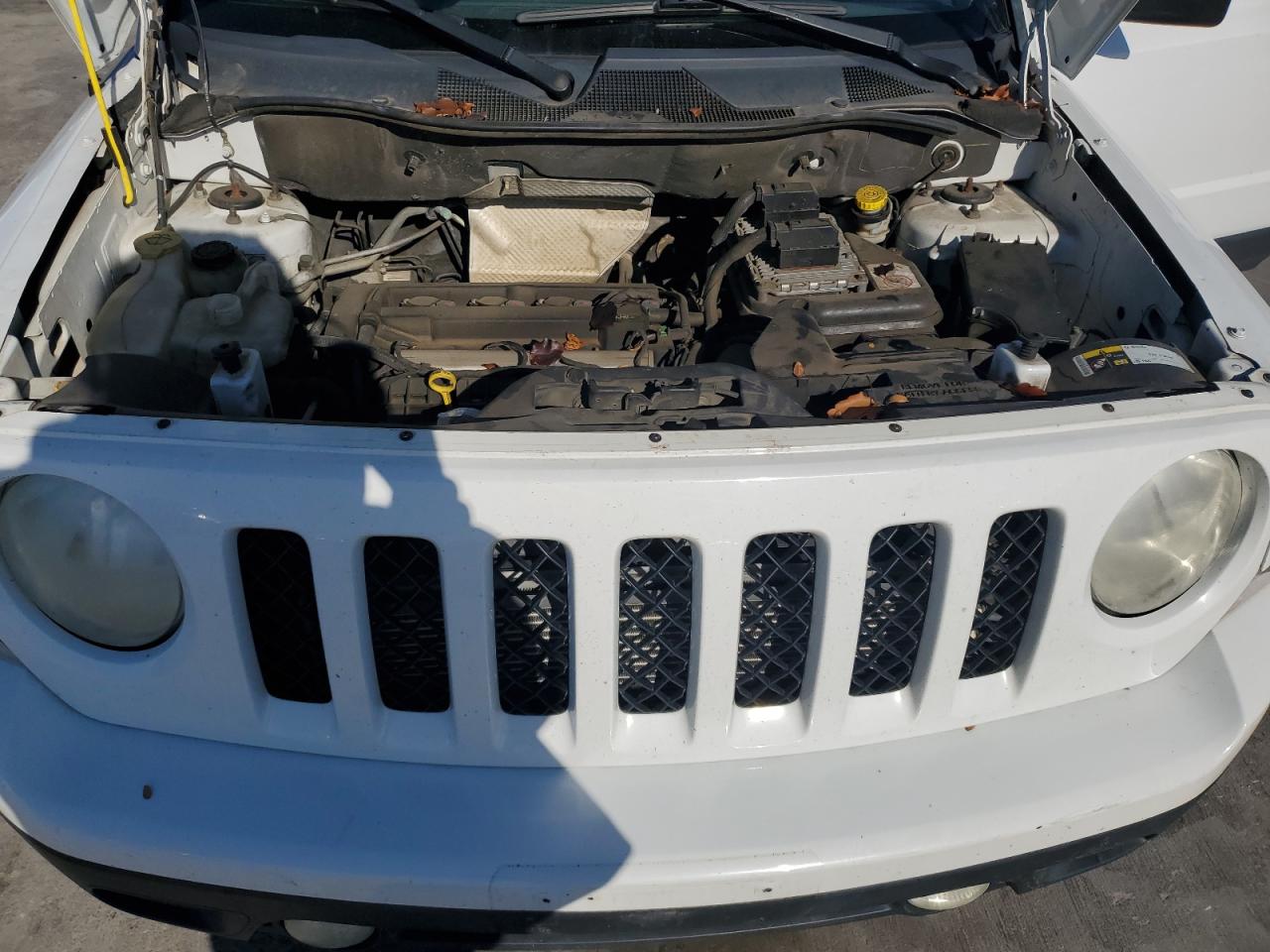 2014 Jeep Liberty (Patriot) VIN 1C4NJPBA5ED757655 Copart auction photo, rejected repair / front end damage thumbnail 12