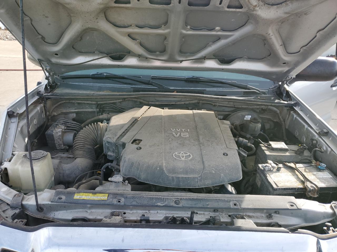 2010 Toyota Tacoma VIN 3TMJU4GN5AM095820 Copart auction photo, front end / rear end damage thumbnail 11