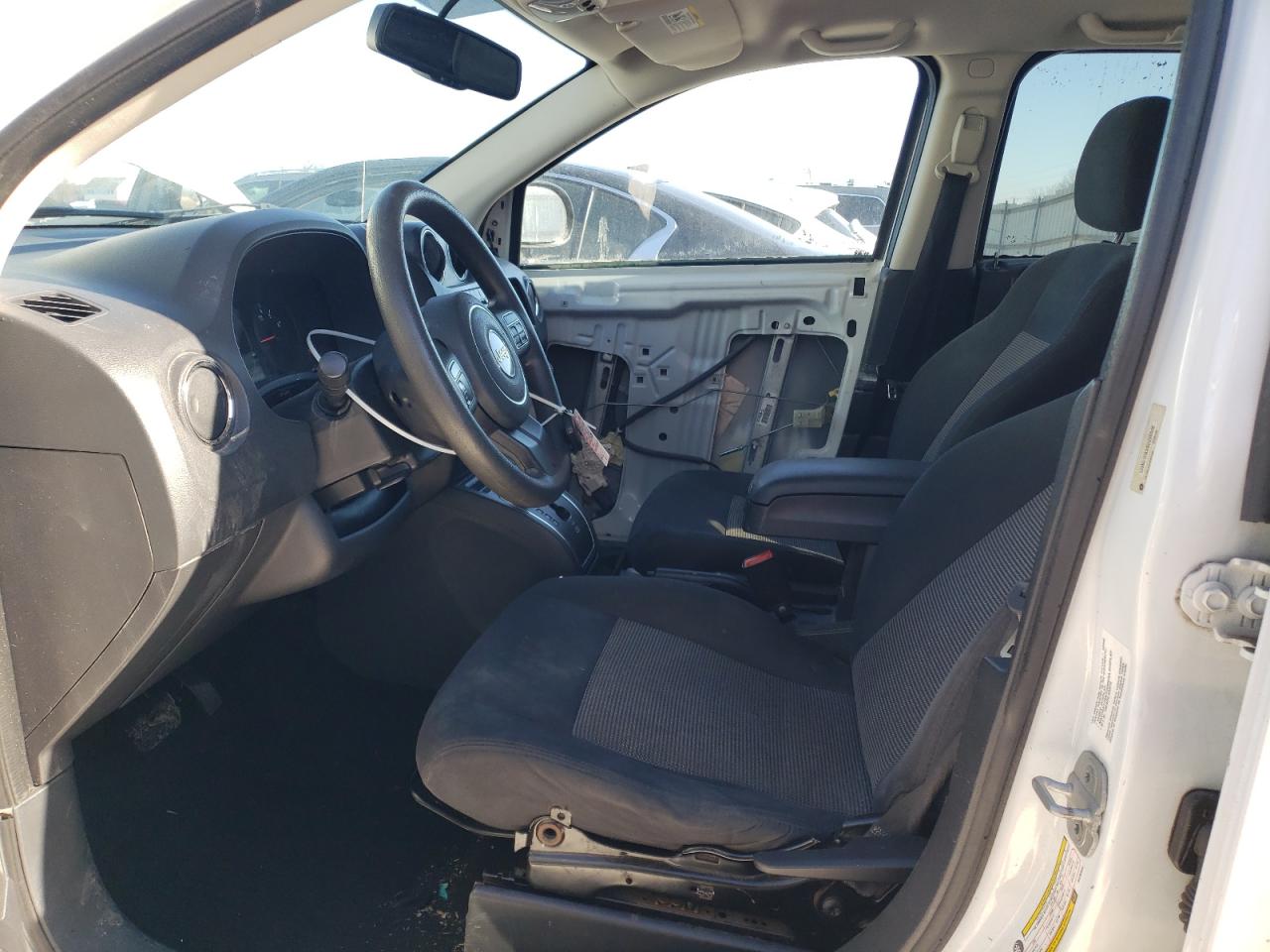 2011 Jeep Compass VIN 1J4NF1FBXBD280938 Copart auction photo, rear end / front end damage thumbnail 7