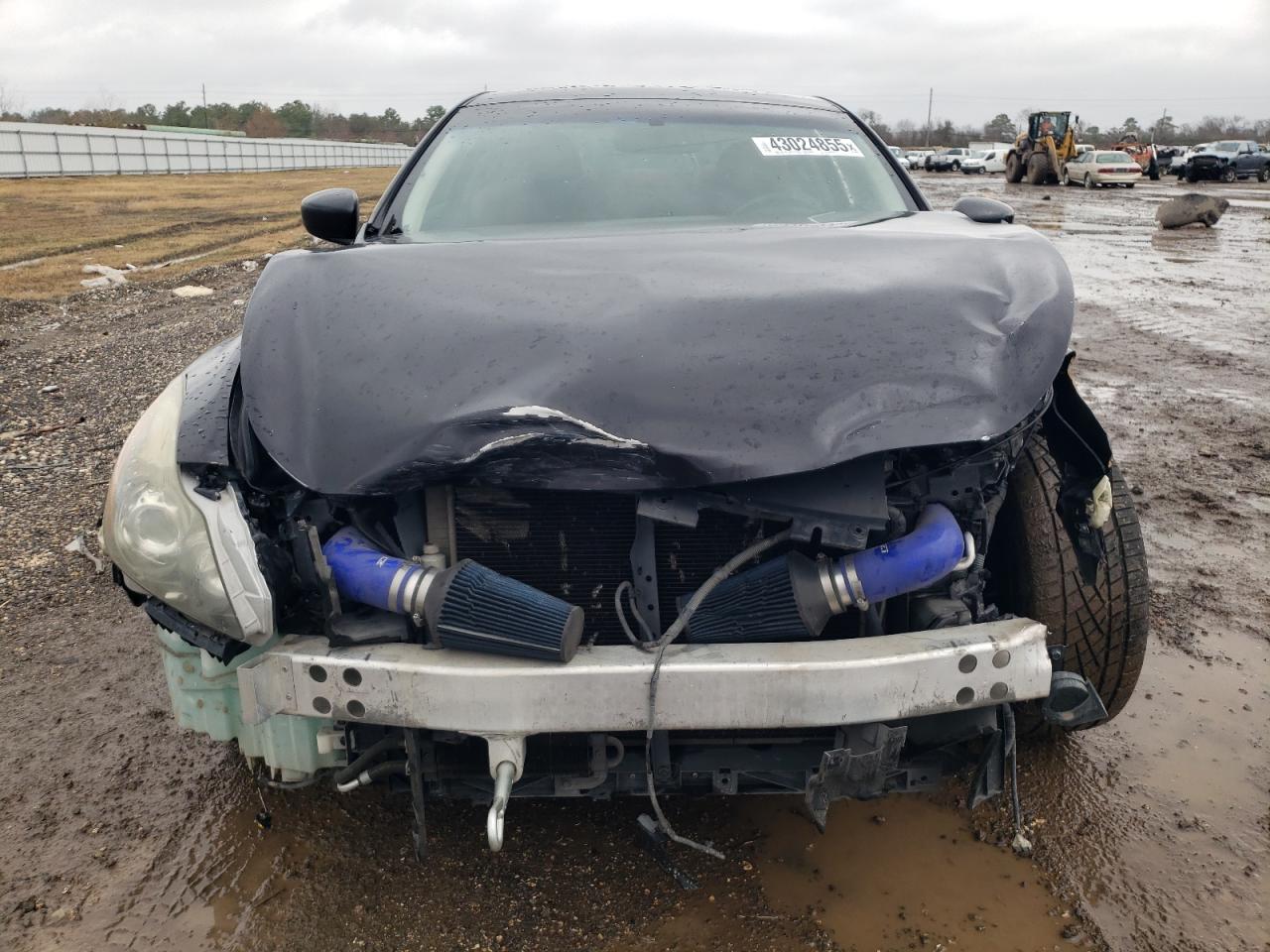 2011 Infiniti G VIN JN1CV6EK9BM210736 Copart auction photo, front end / minor dent/scratches damage thumbnail 5
