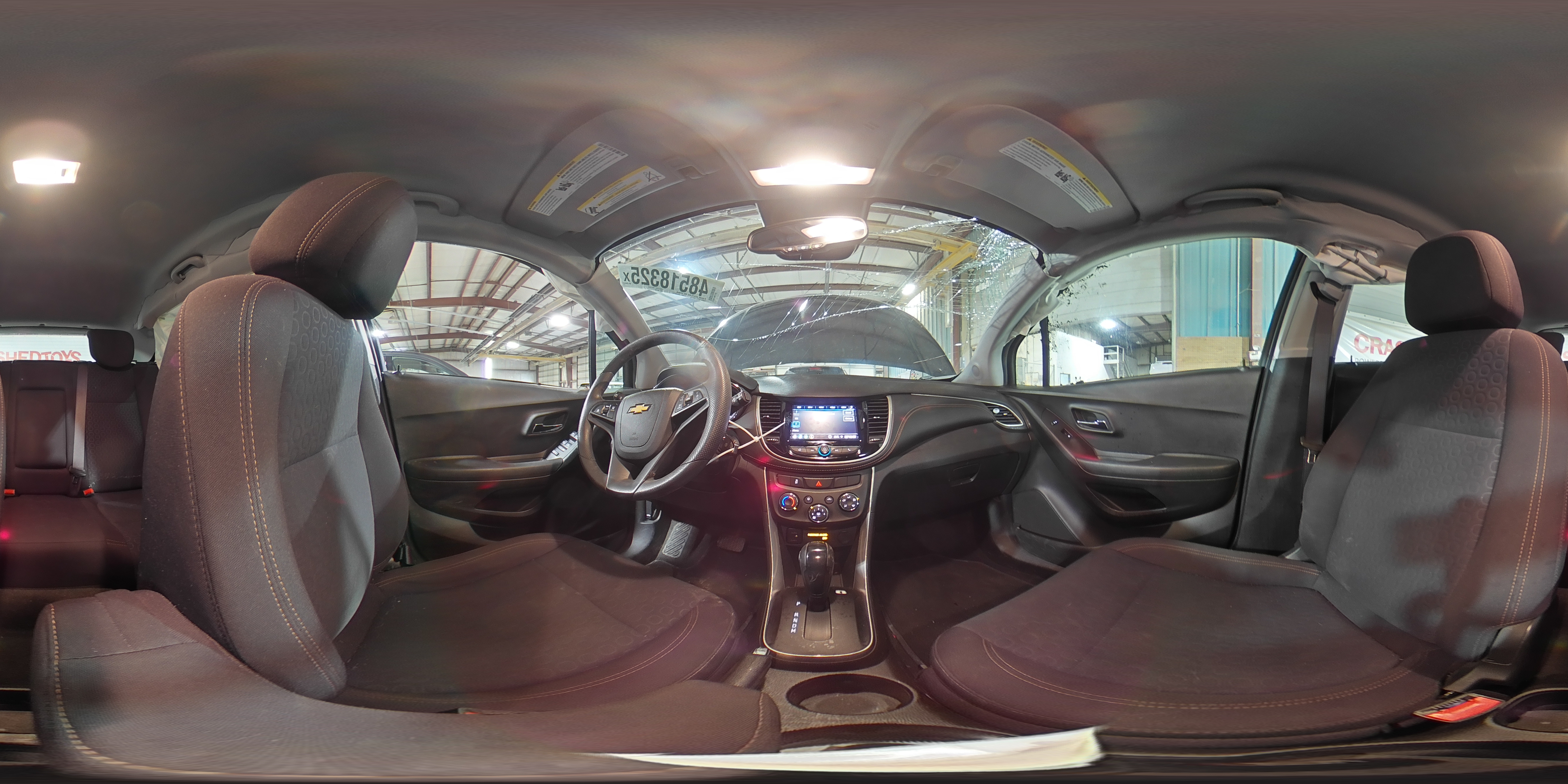 2020 Chevrolet Trax VIN KL7CJNSB2LB042455 Copart auction photo, rollover / undercarriage damage thumbnail 14