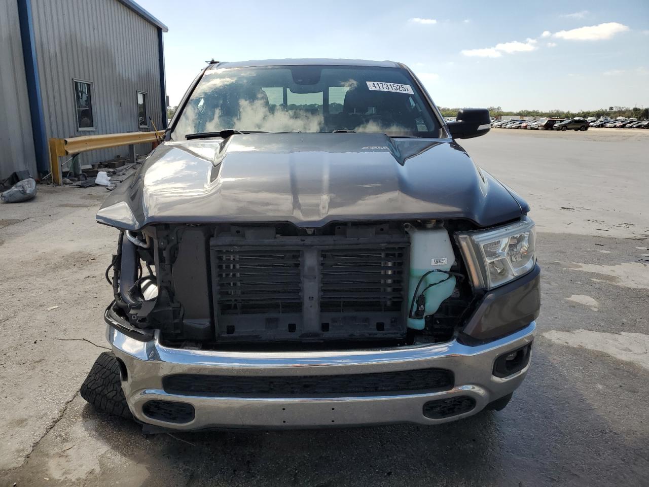 2021 RAM 1500 VIN 1C6RREBT0MN690995 Copart auction photo, side damage thumbnail 5