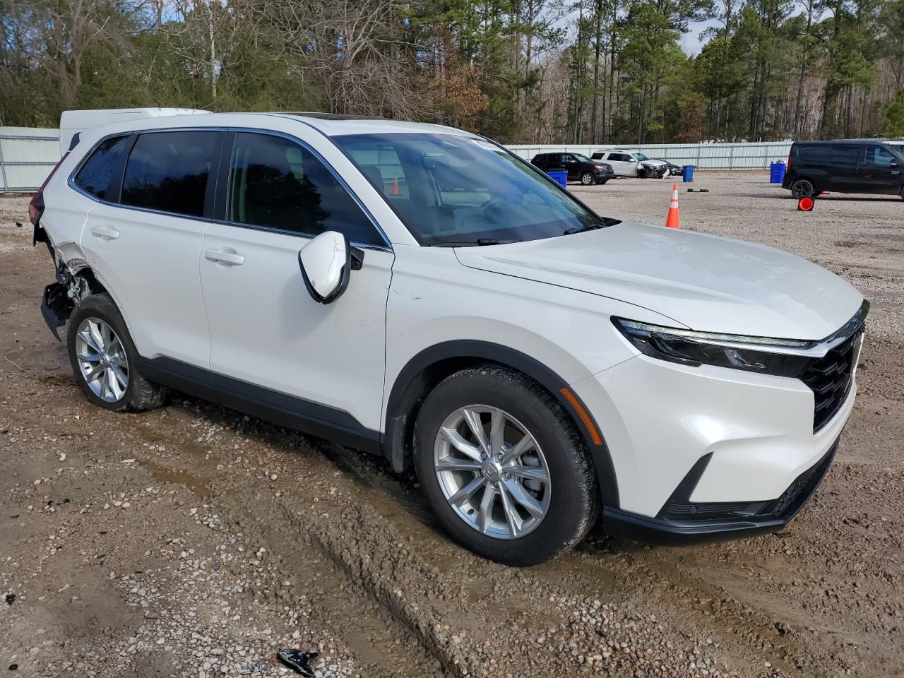 2024 Honda CR-V VIN 7FARS3H79RE004961 Copart auction photo, rear end / side damage thumbnail 4