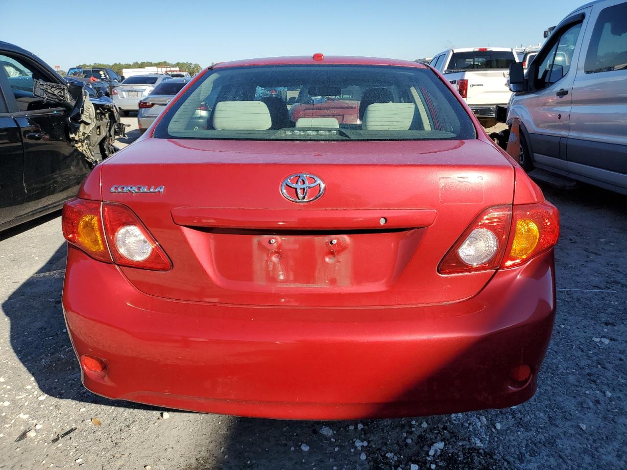 2009 Toyota Corolla VIN JTDBL40E09J047202 Copart auction photo, front end damage thumbnail 6