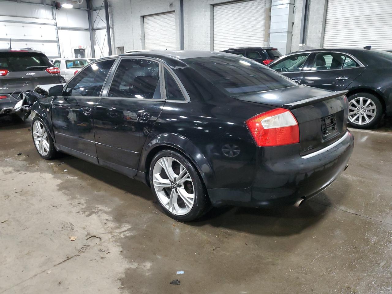 2004 Audi A4 VIN WAUJC68E94A143878 Copart auction photo, front end damage thumbnail 2