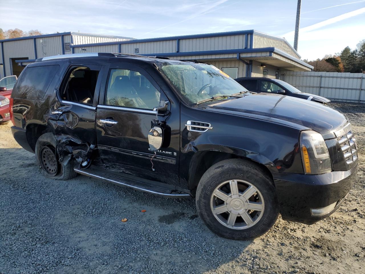 2008 Cadillac Escalade VIN 1GYFK63808R117491 Copart auction photo, all over damage thumbnail 4