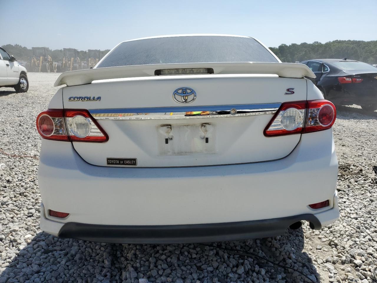 2011 Toyota Corolla VIN 2T1BU4EE3BC551184 Copart auction photo, front end / side damage thumbnail 6