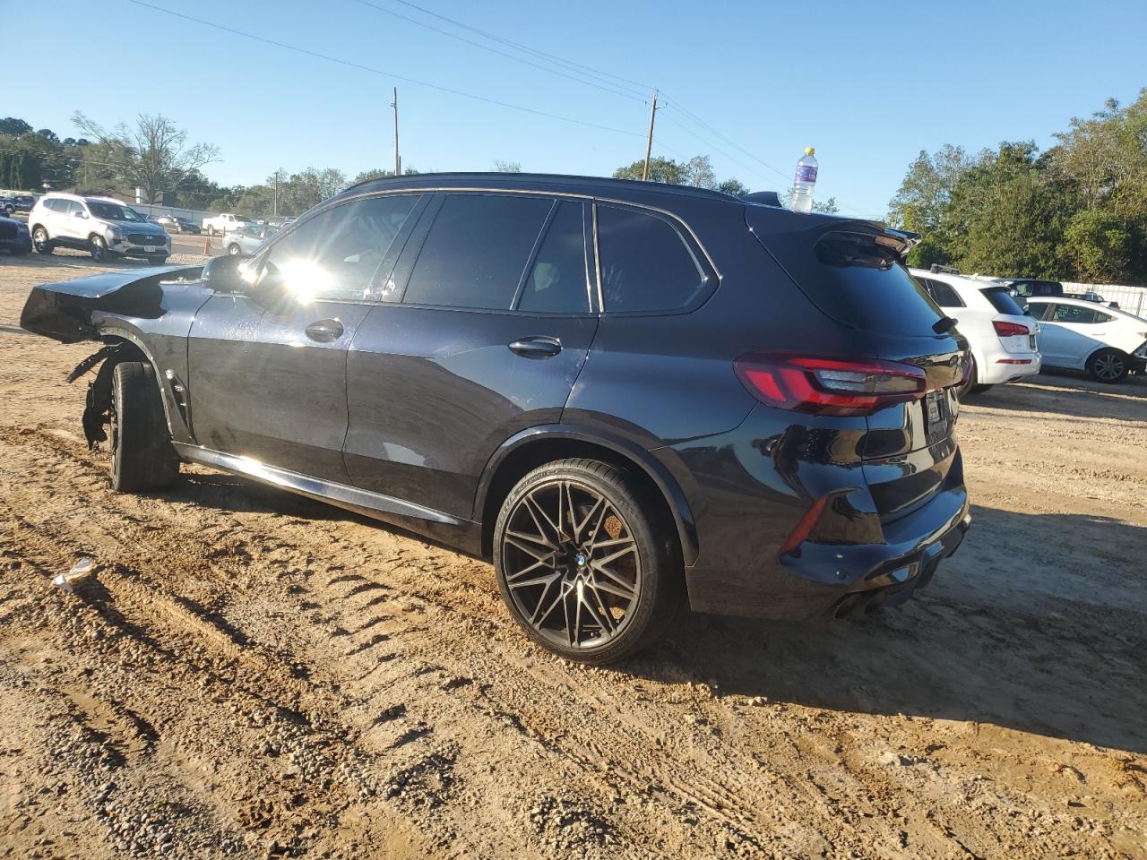2021 BMW X5 VIN 5YMJU0C03M9D99549 Copart auction photo, front end damage thumbnail 2