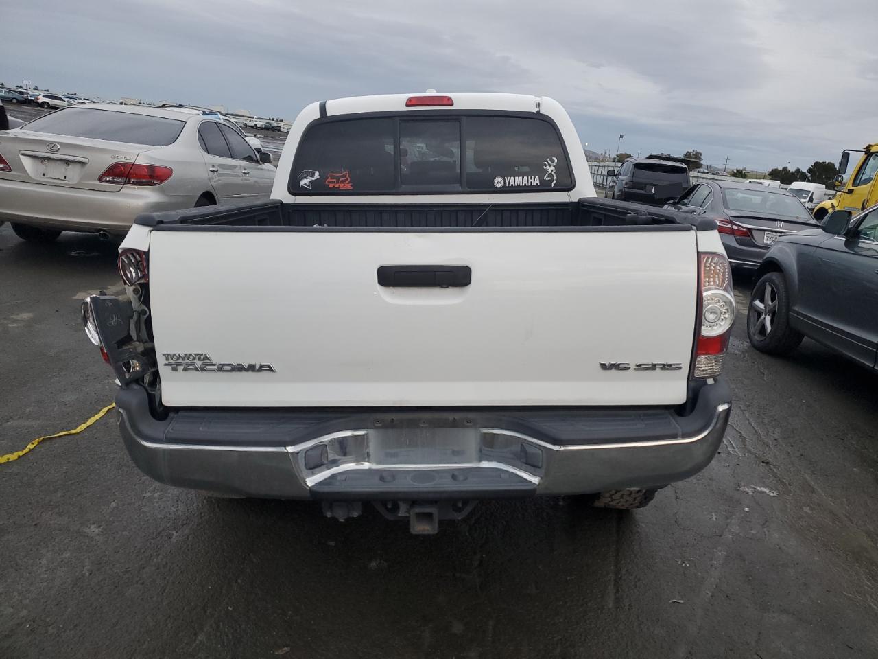 2009 Toyota Tacoma VIN 3TMLU42N09M025153 Copart auction photo, front end / rear end damage thumbnail 6