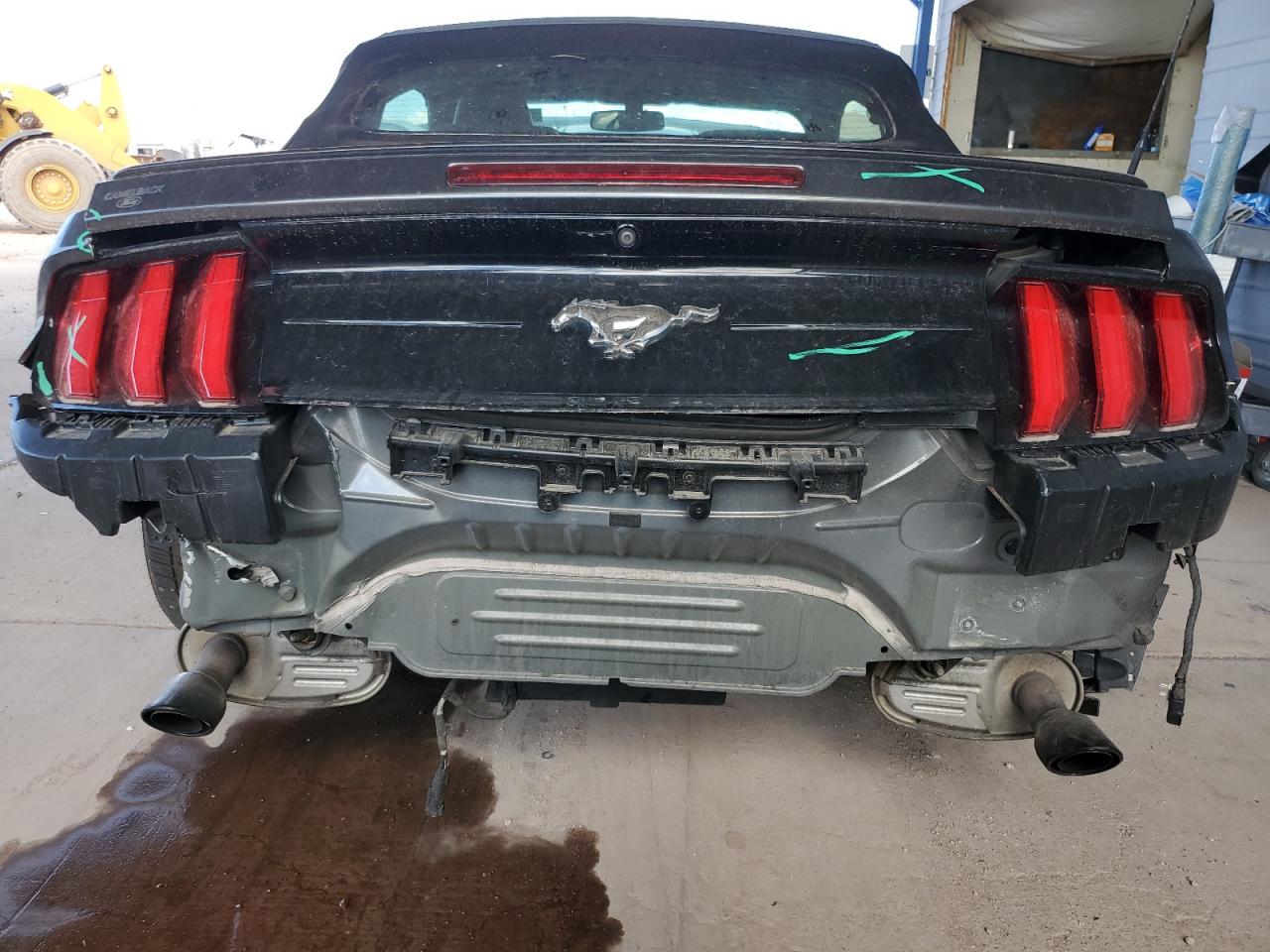 2018 Ford Mustang VIN 1FATP8UH9J5129484 Copart auction photo, rear end damage thumbnail 6