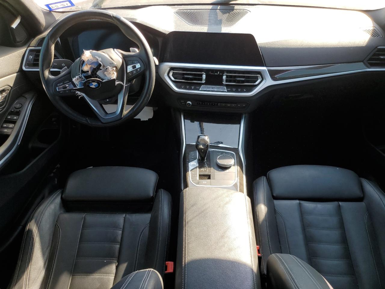 2020 BMW 3er VIN 3MW5R1J08L8B37517 Copart auction photo, front end damage thumbnail 8