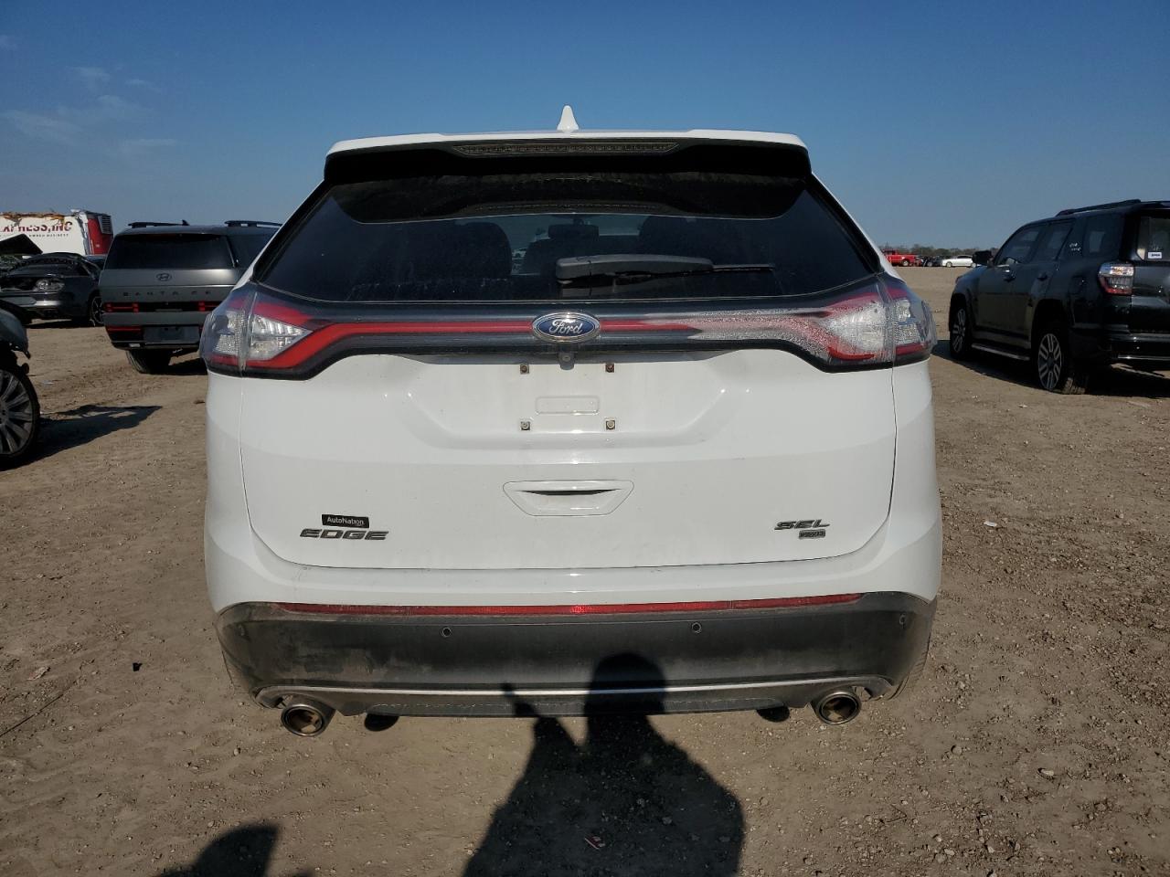 2017 Ford Edge VIN 2FMPK4J83HBC18105 Copart auction photo, front end damage thumbnail 6