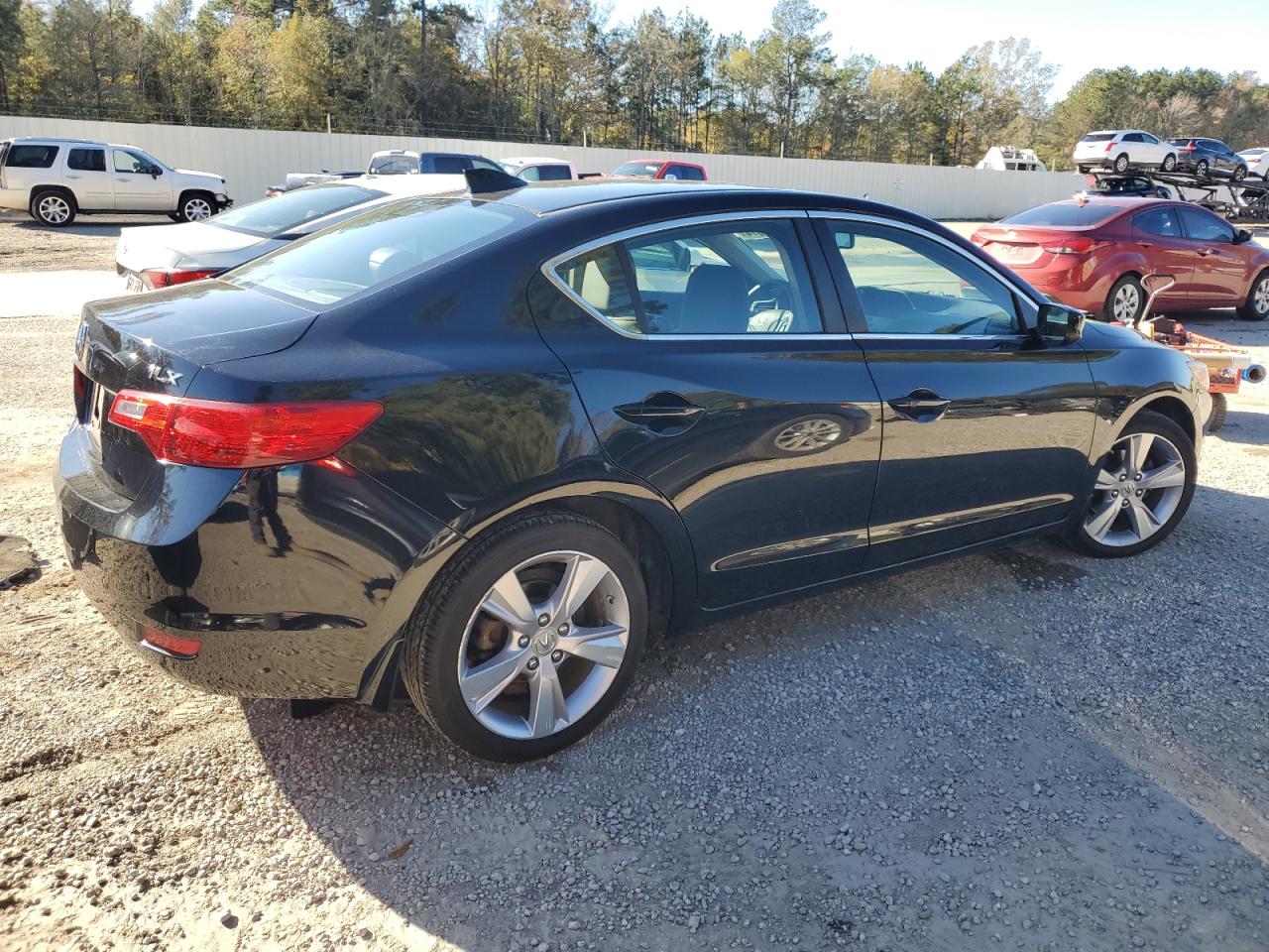 2014 Acura ILX VIN 19VDE1F75EE013508 Copart auction photo, rear end / side damage thumbnail 3