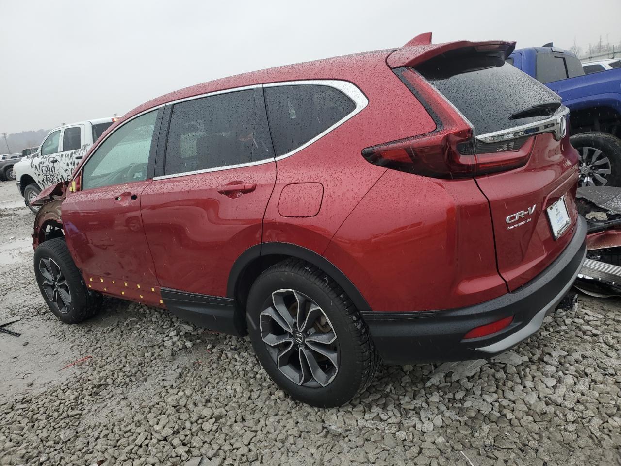 2020 Honda CR-V VIN 2HKRW2H59LH667528 Copart auction photo, front end damage thumbnail 2