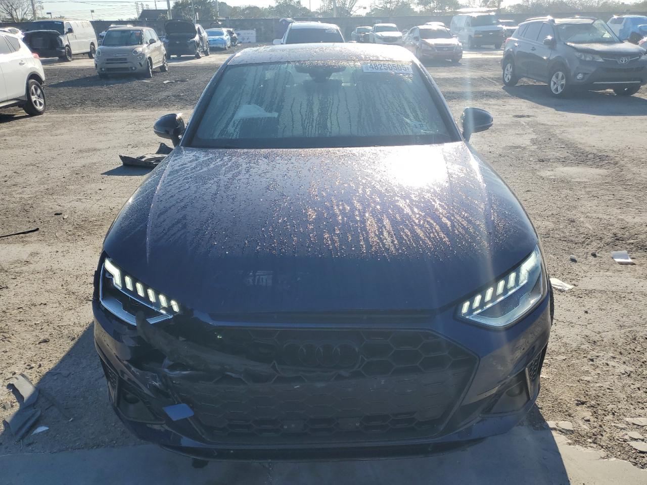2022 Audi RS4 VIN WAUB4AF48NA017446 Copart auction photo, front end damage thumbnail 5