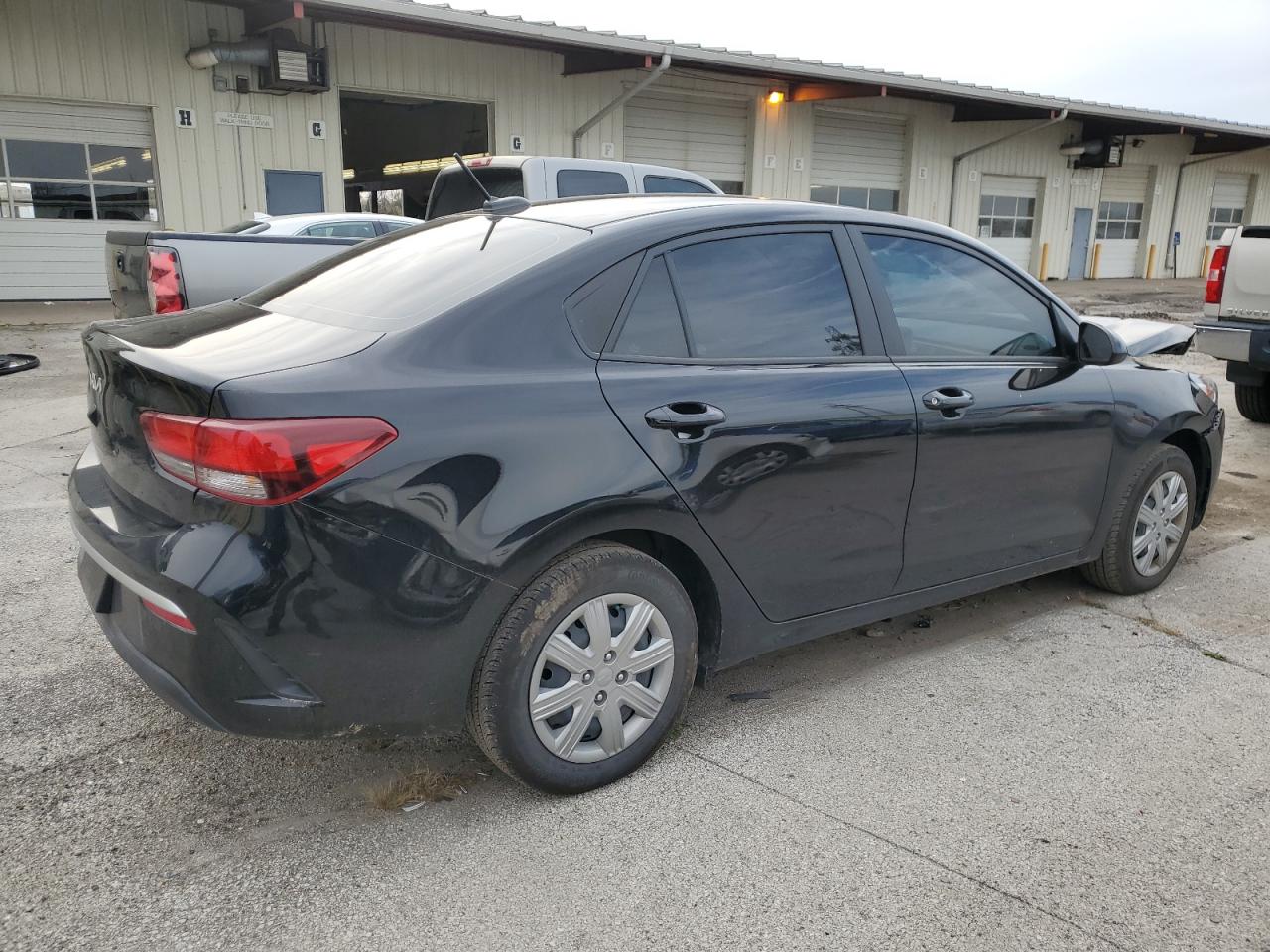 2023 KIA Rio VIN 3KPA24AD6PE543443 Copart auction photo, front end damage thumbnail 3