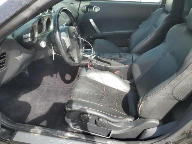 2004 Nissan 350Z VIN JN1AZ36A14T015190 Copart auction photo, front end / side damage thumbnail 7