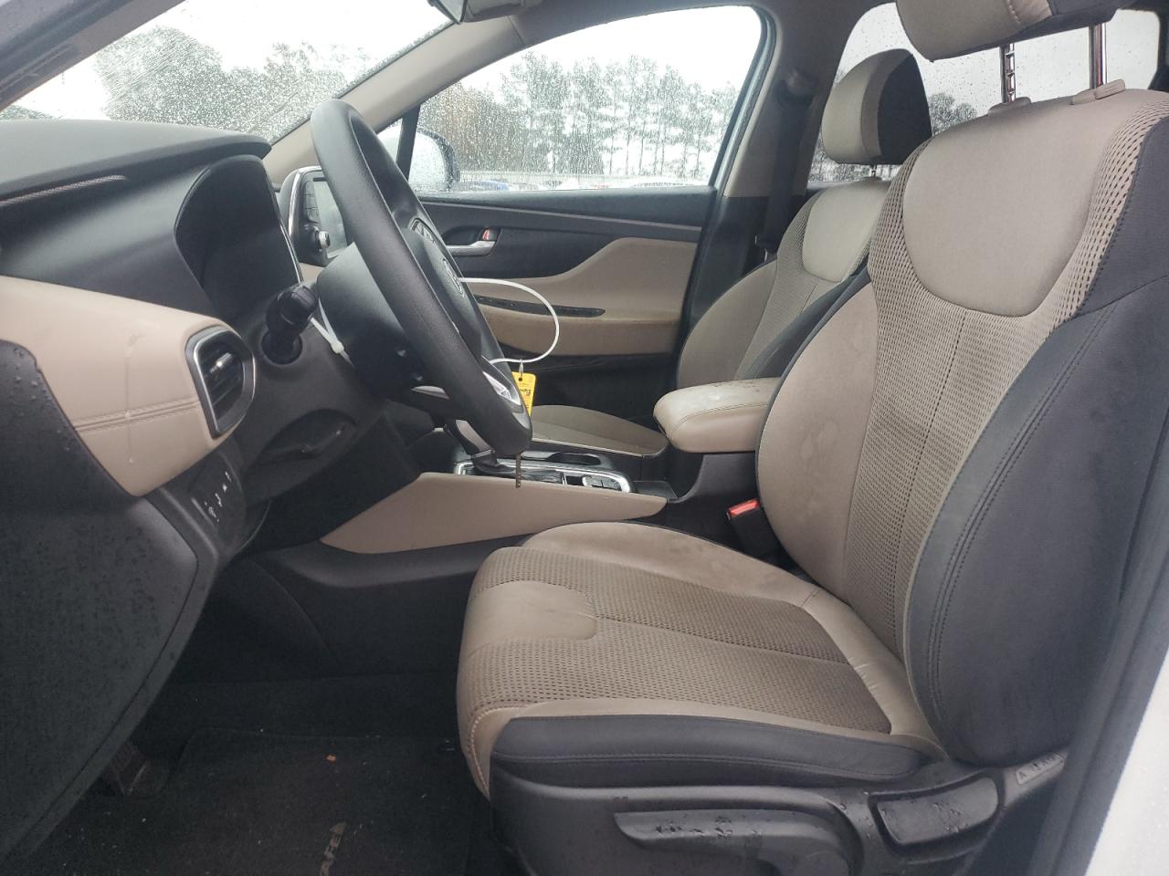 2019 Hyundai Santa Fe VIN 5NMS23AD6KH053360 Copart auction photo, front end damage thumbnail 7