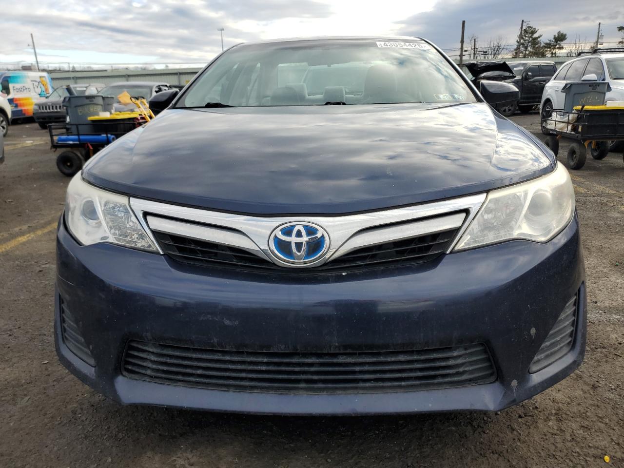 2014 Toyota Camry VIN 4T1BD1FK6EU137001 Copart auction photo, side / rear end damage thumbnail 5