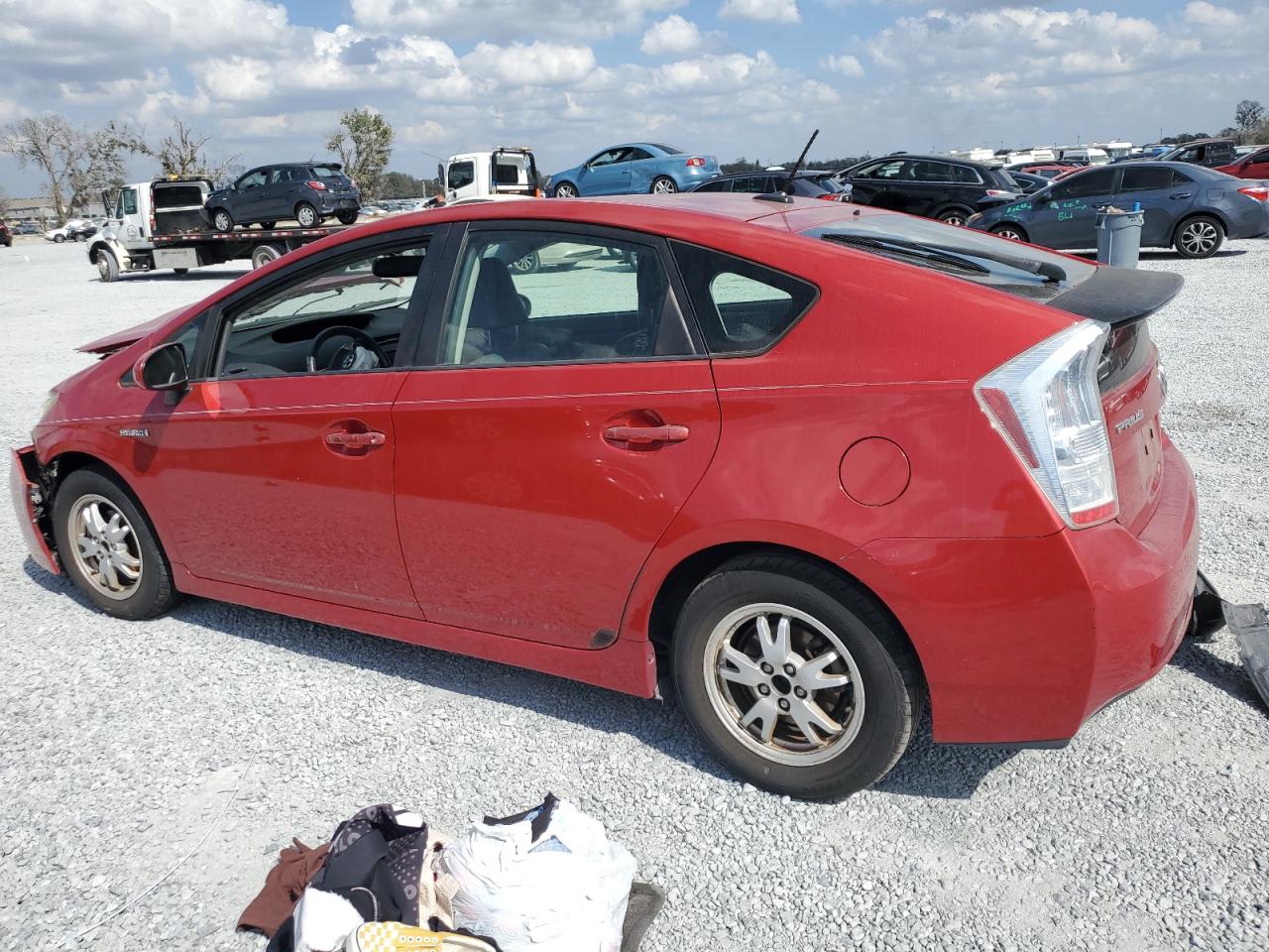 2010 Toyota Prius VIN JTDKN3DU2A0101955 Copart auction photo, front end damage thumbnail 2