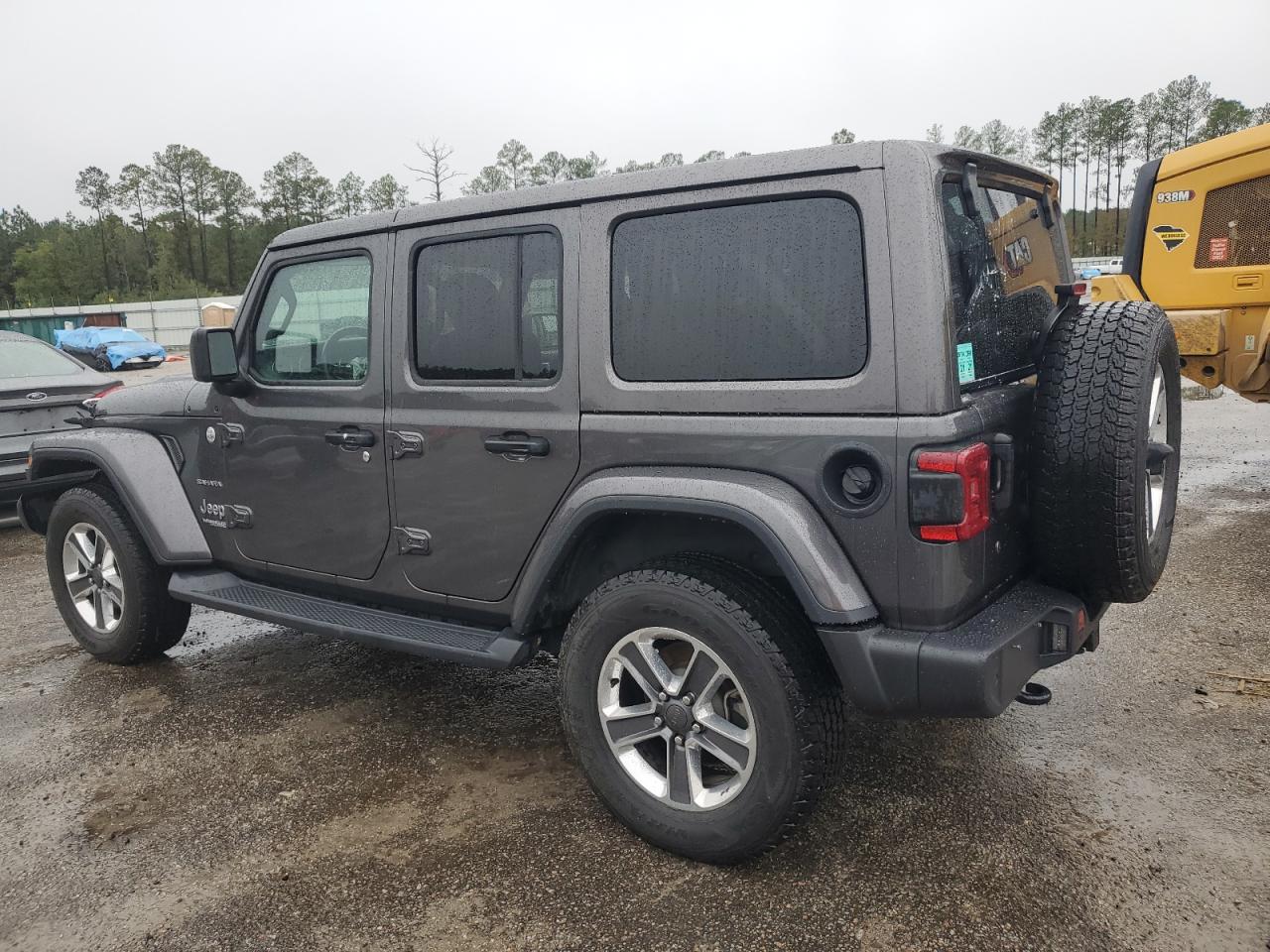 2018 Jeep Wrangler VIN 1C4HJXEG2JW160958 Copart auction photo, front end damage thumbnail 2