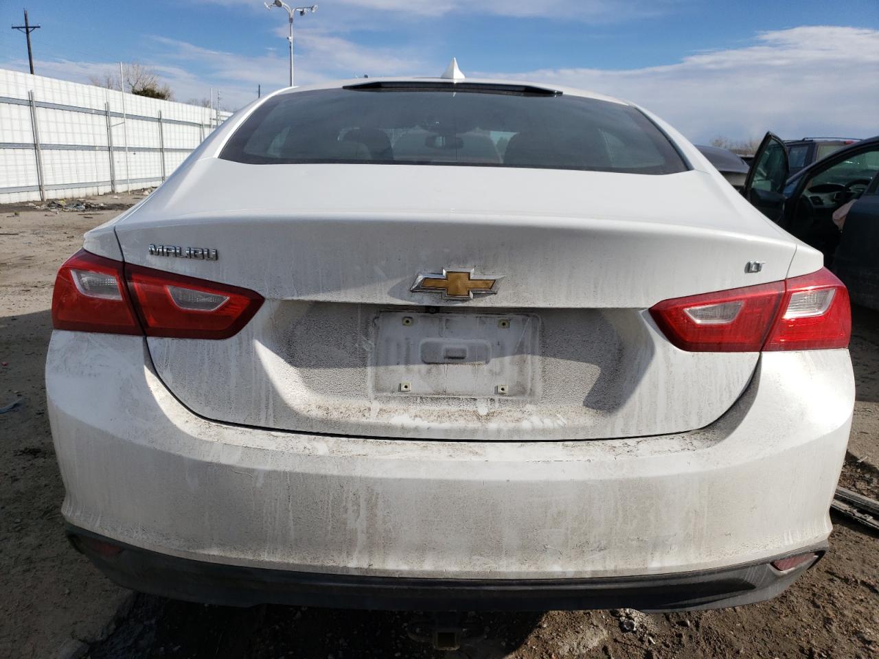 2017 Chevrolet Malibu VIN 1G1ZE5ST9HF155581 Copart auction photo, front end / hail damage thumbnail 6