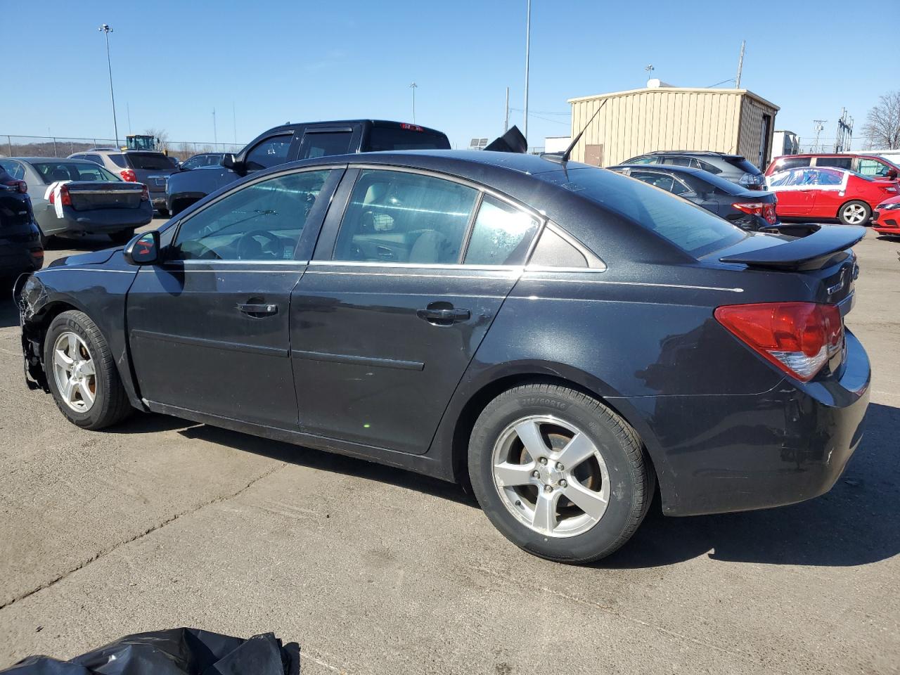 2014 Chevrolet Cruze VIN 1G1PC5SBXE7358179 Copart auction photo, front end / rear end damage thumbnail 2
