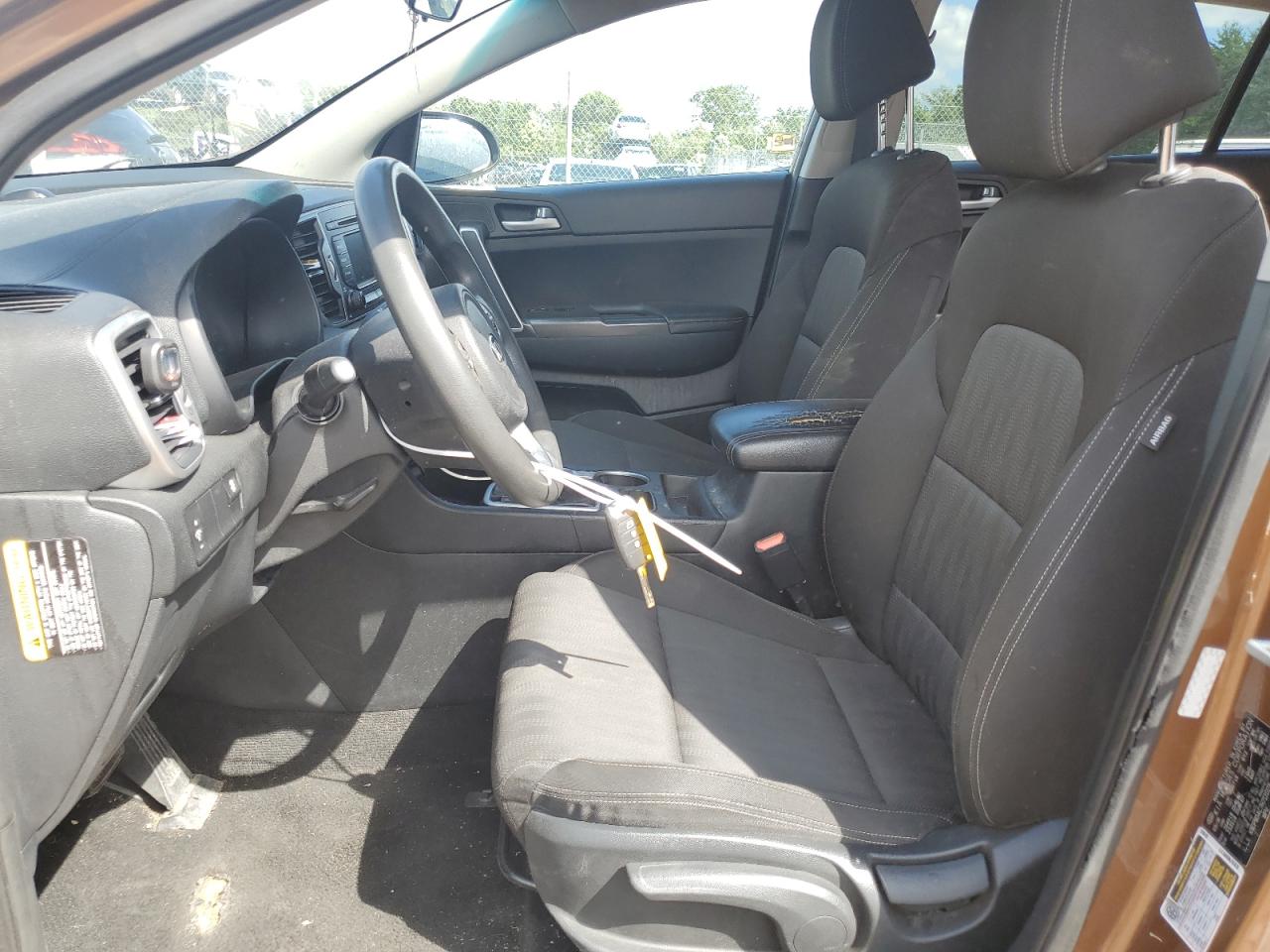 2017 KIA Sportage VIN KNDPM3AC7H7120118 Copart auction photo, all over damage thumbnail 7