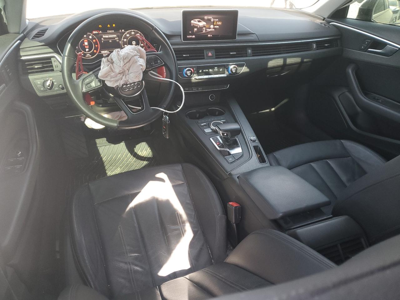 2017 Audi A4 VIN WAUKMAF43HN056765 Copart auction photo, front end / side damage thumbnail 8