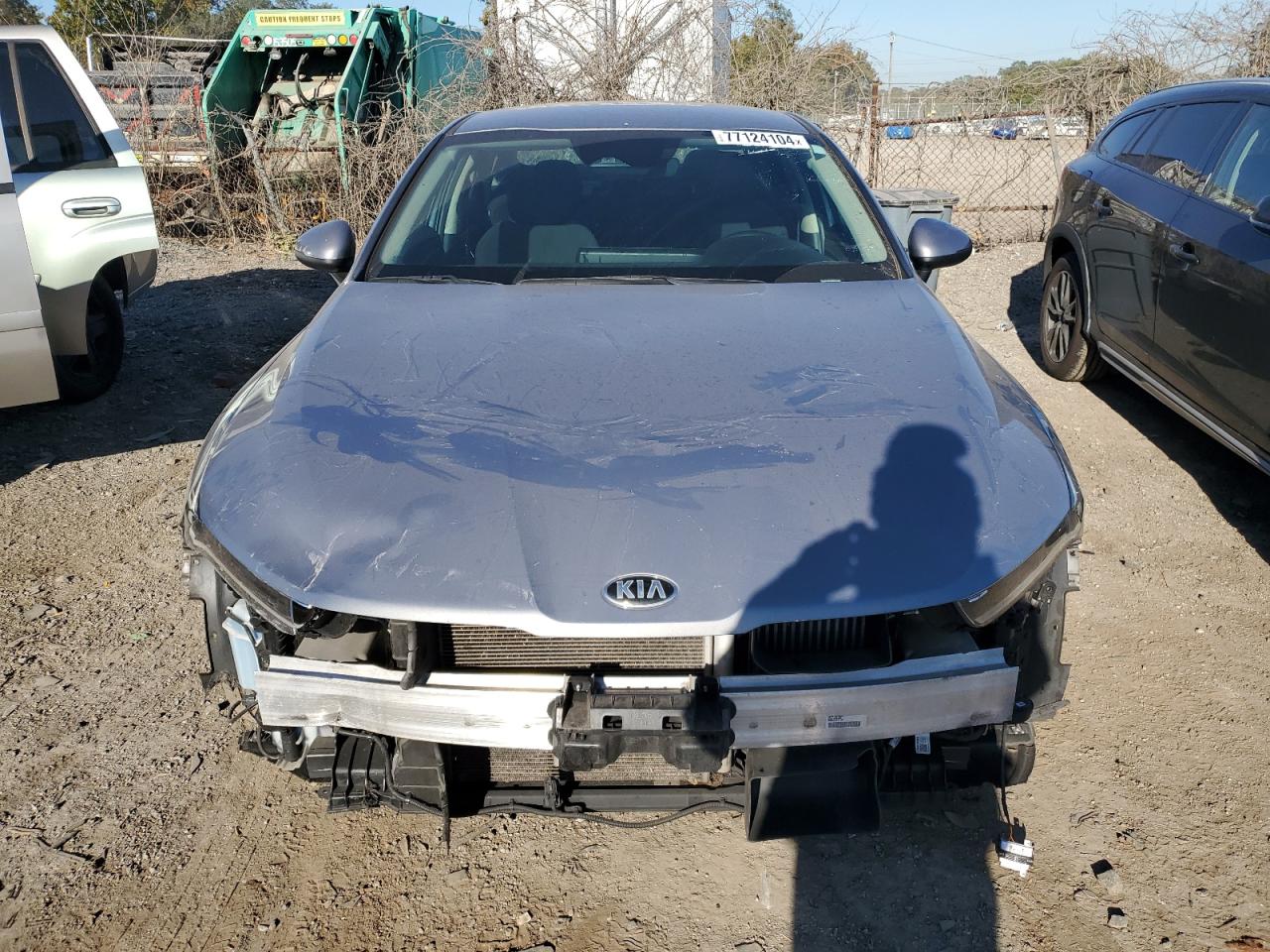 2021 KIA K5 VIN 5XXG14J26MG027159 Copart auction photo, front end / minor dent/scratches damage thumbnail 5