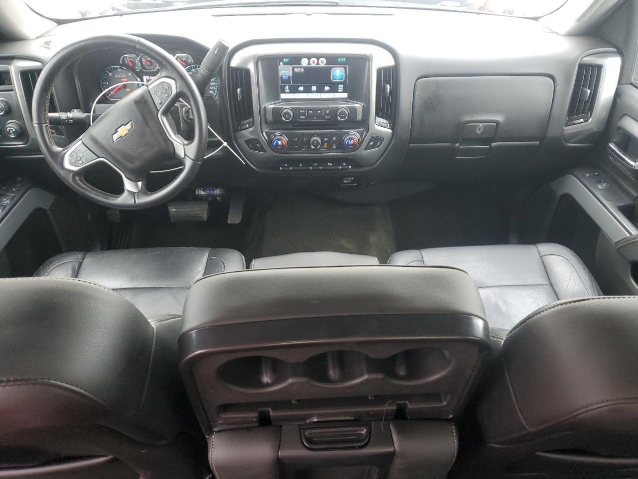 2015 Chevrolet Silverado VIN 3GCUKREC7FG110860 Copart auction photo, rear end / undercarriage damage thumbnail 8