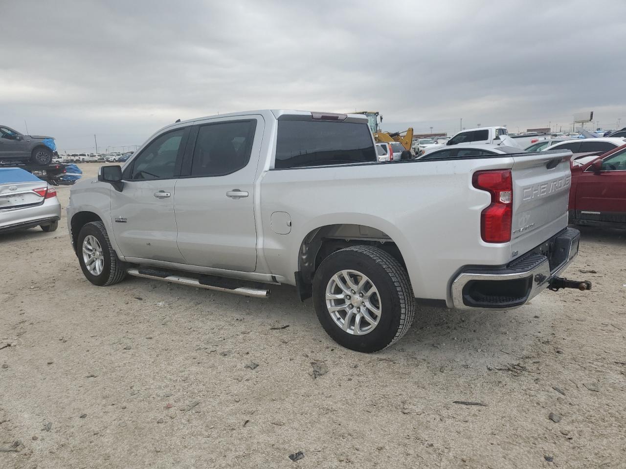 2020 Chevrolet Silverado VIN 3GCPWCEK2LG330151 Copart auction photo, side damage thumbnail 2