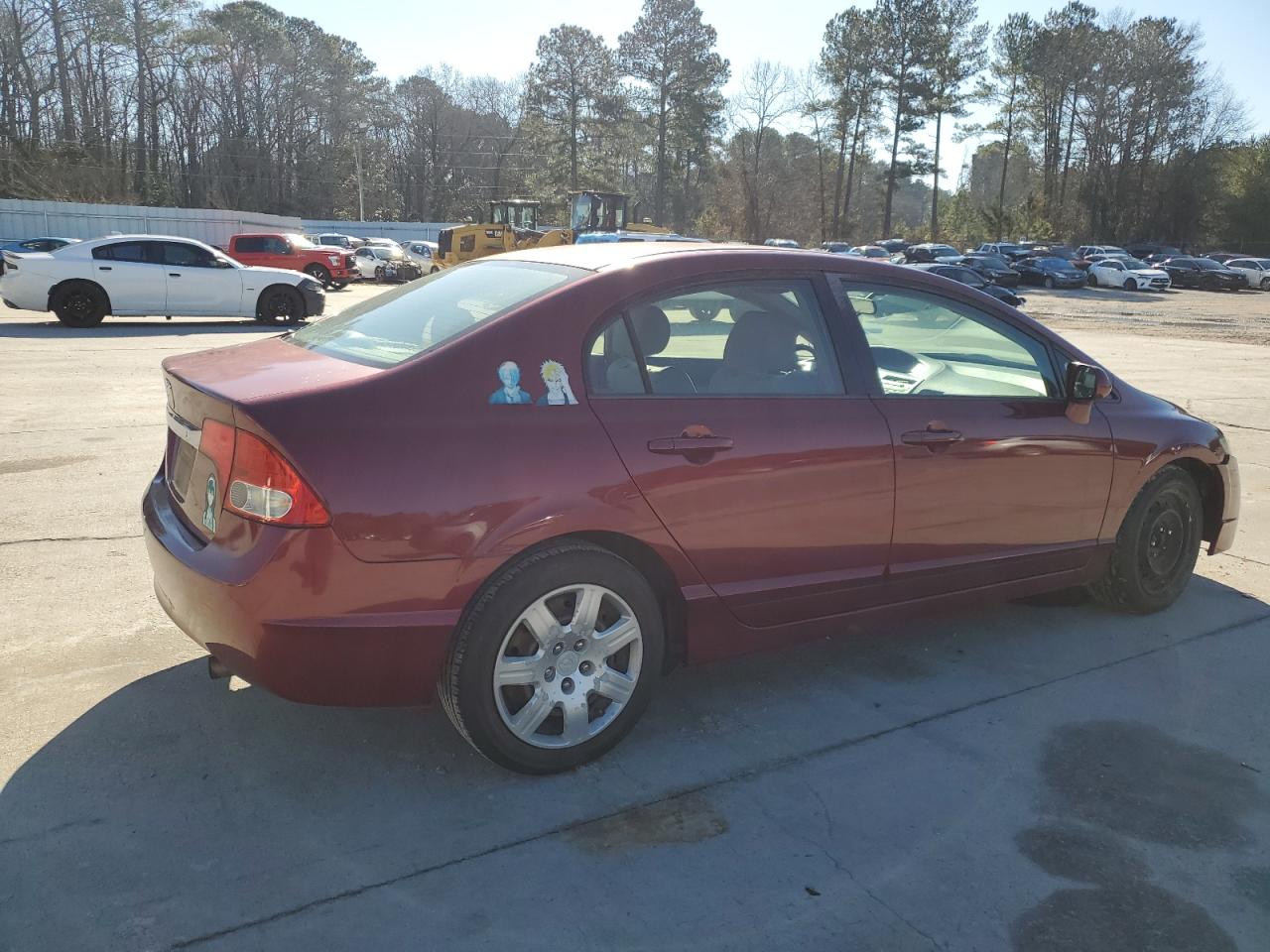 2009 Honda Civic VIN 2HGFA16549H325308 Copart auction photo, front end damage thumbnail 3