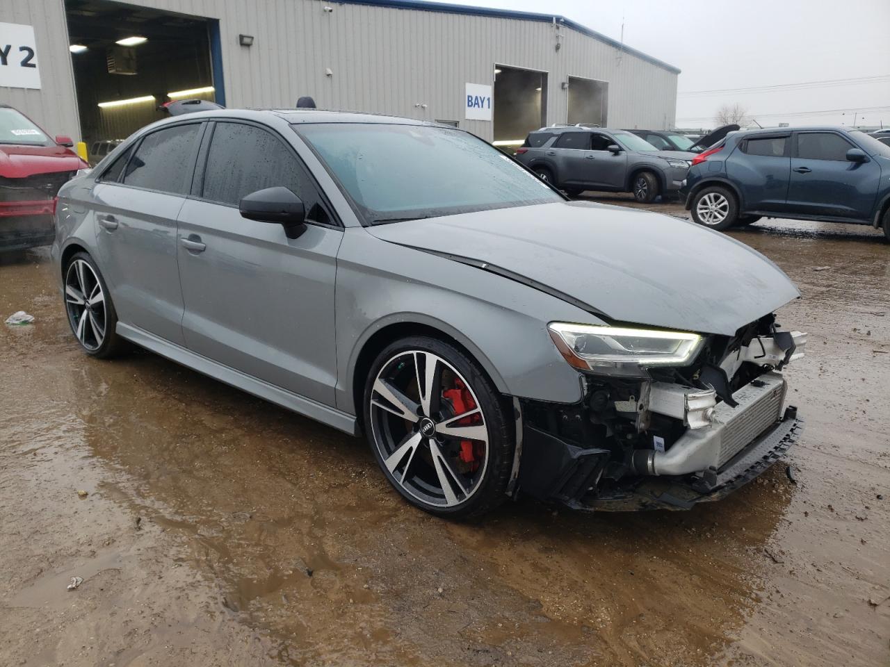 2020 Audi RS3 VIN WUABWGFF0LA901978 Copart auction photo, front end damage thumbnail 4