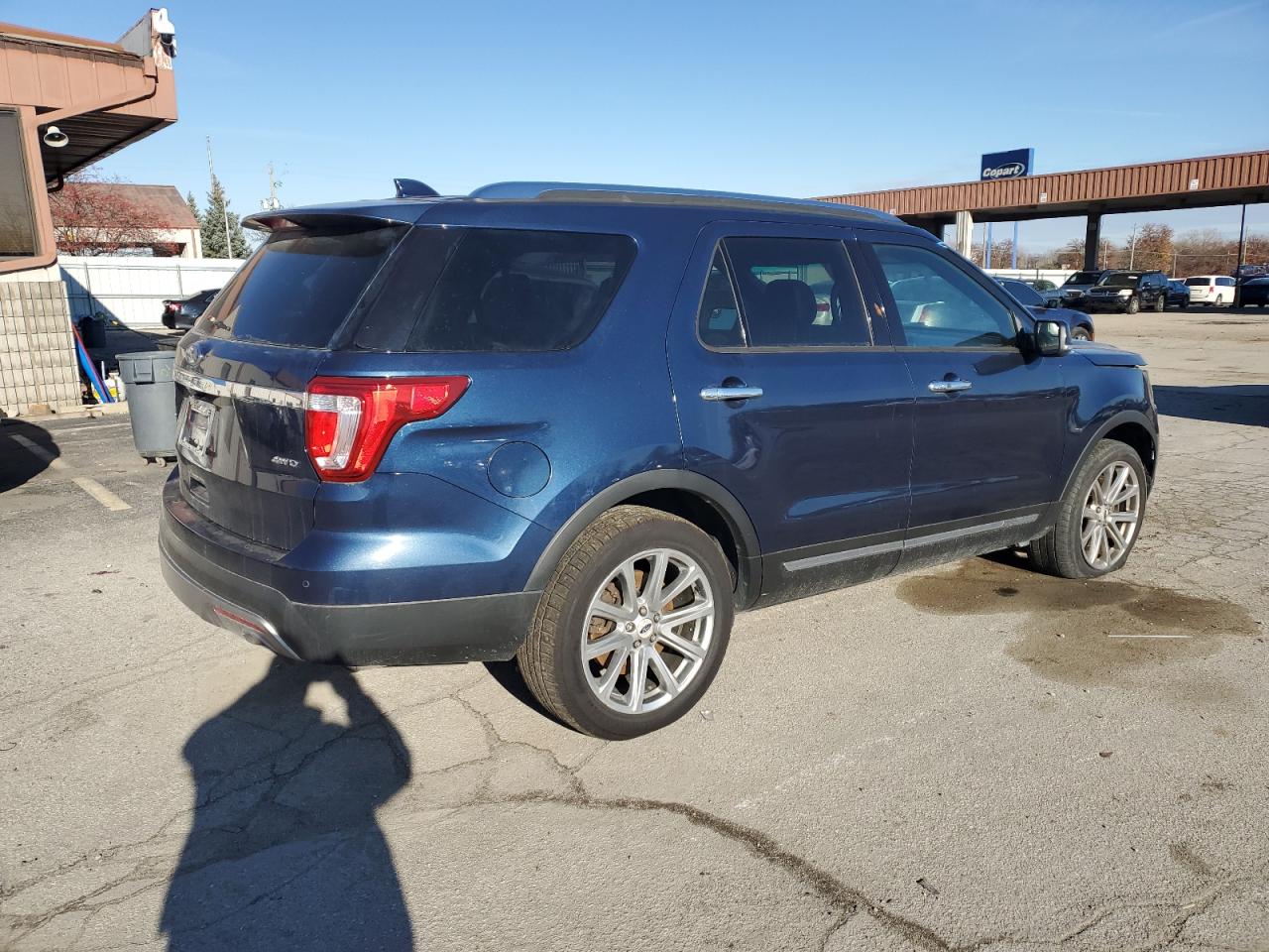 2016 Ford Explorer VIN 1FM5K8F89GGD34200 Copart auction photo, unknown damage thumbnail 3