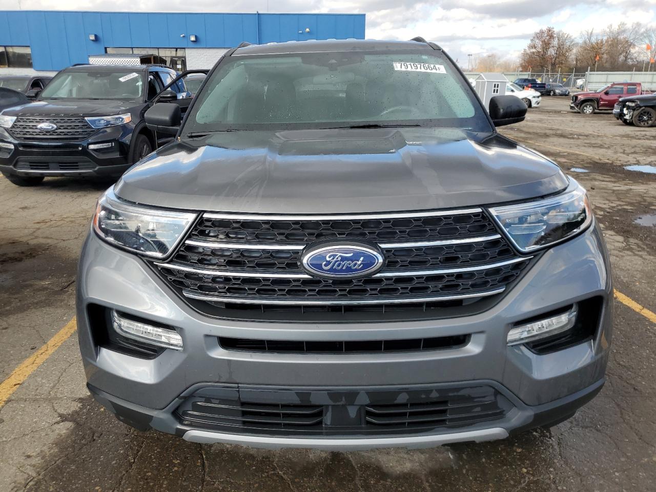 2023 Ford Explorer VIN 1FMSK8DH1PGB07931 Copart auction photo, rear end / side damage thumbnail 5