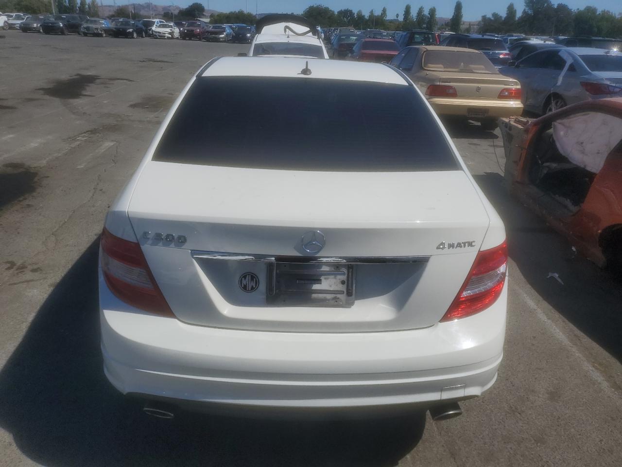 2011 Mercedes-Benz C-klasse VIN WDDGF8BBXBR143147 Copart auction photo, mechanical damage thumbnail 6