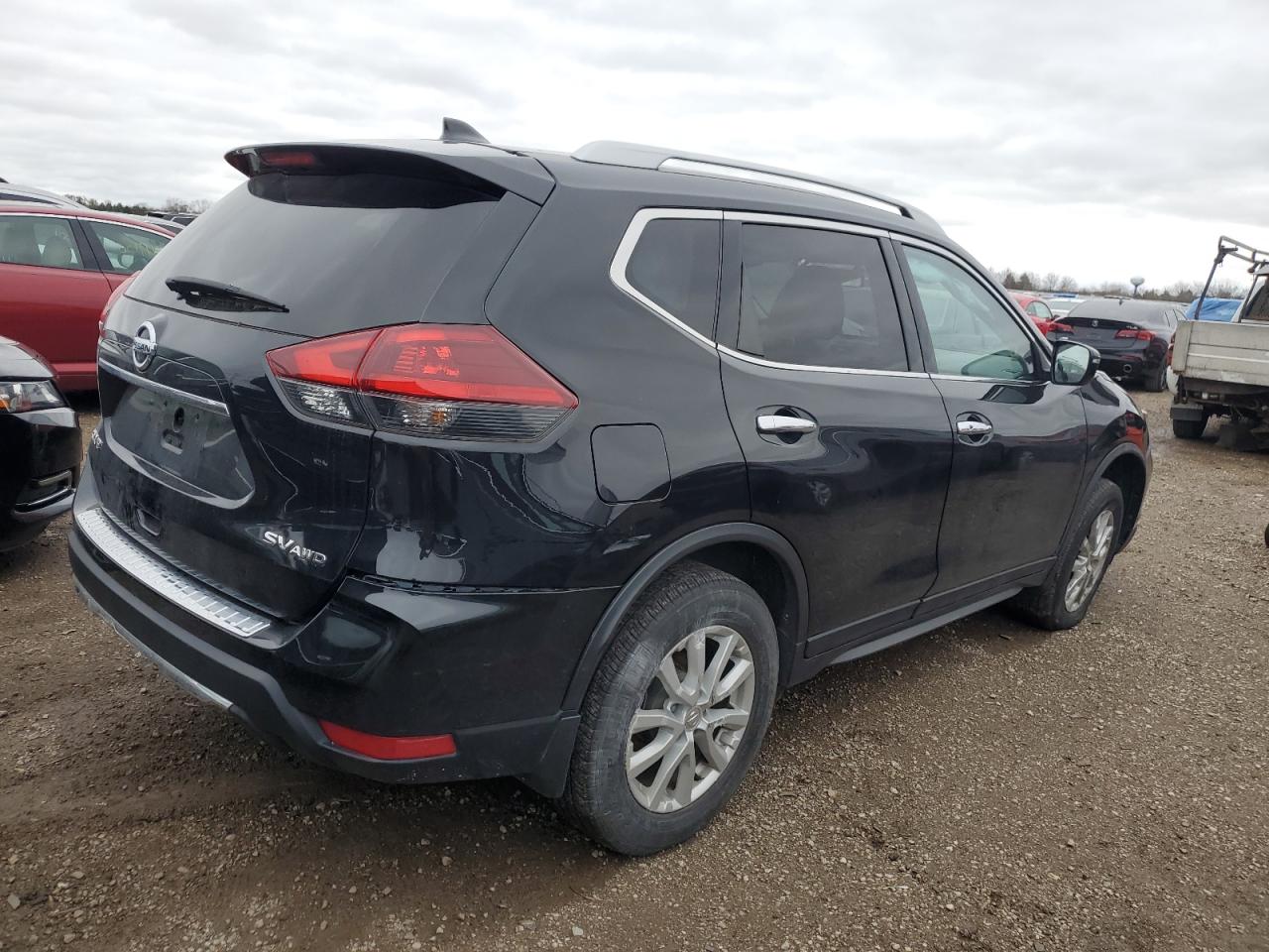 2018 Nissan Rogue VIN JN8AT2MV2JW330402 Copart auction photo, side damage thumbnail 3