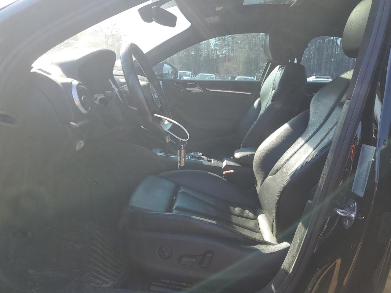 2017 Audi A3 VIN WAUJ8GFF1H1026563 Copart auction photo, front end / minor dent/scratches damage thumbnail 7