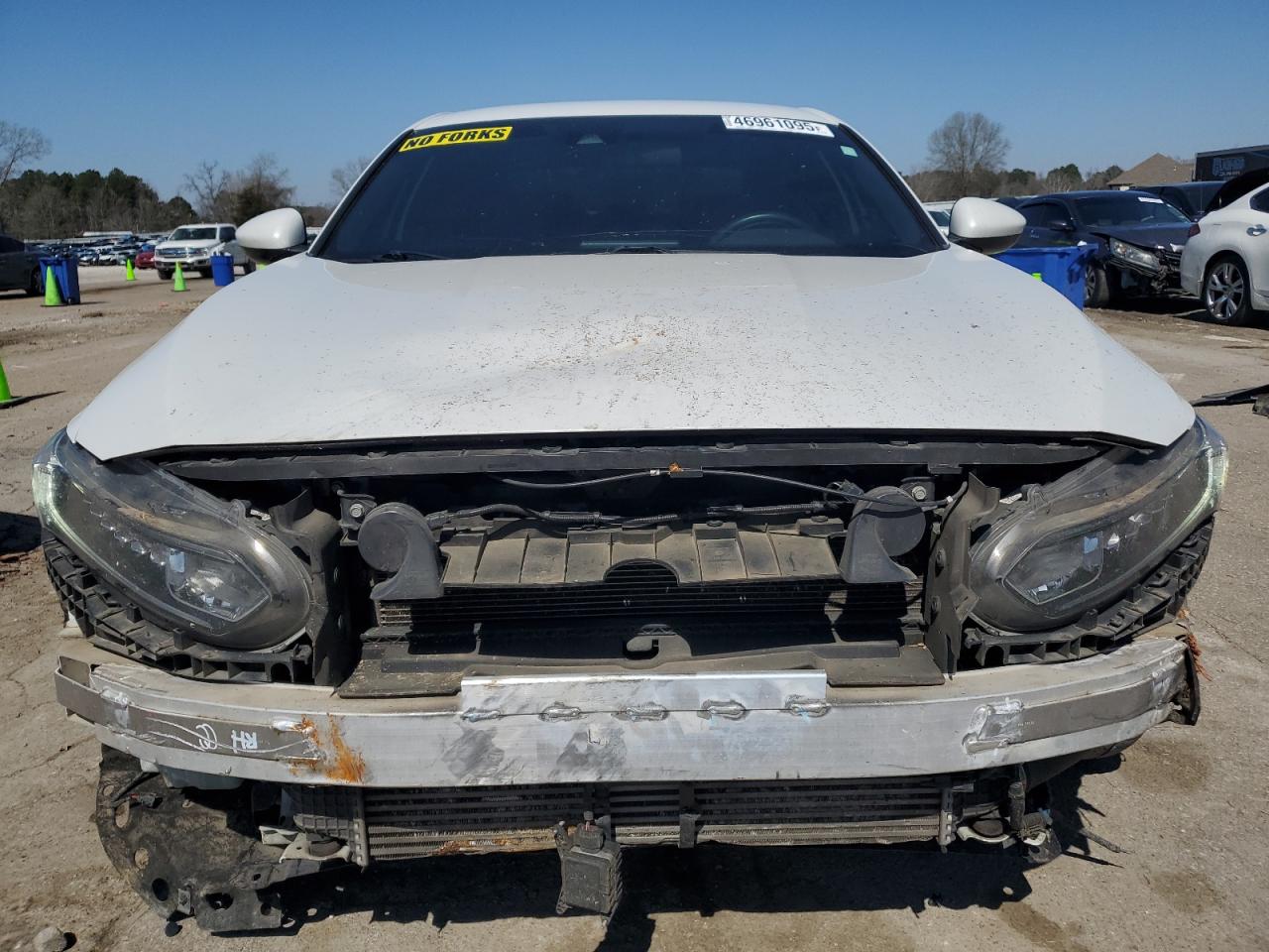 2019 Honda Accord VIN 1HGCV1F31KA014509 Copart auction photo, front end / rear end damage thumbnail 5