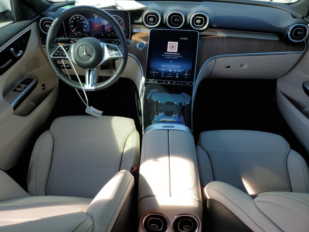 2024 Mercedes-Benz C-klasse VIN W1KAF4GB2RR163894 Copart auction photo, undercarriage / minor dent/scratches damage thumbnail 8