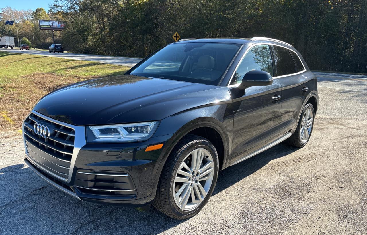 2018 Audi Q5 VIN WA1BNAFY6J2018709 Copart auction photo, normal wear / minor dent/scratches damage thumbnail 2