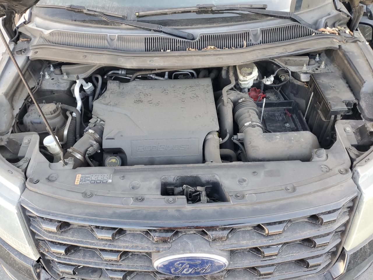 2016 Ford Explorer VIN 1FM5K8GT4GGB02008 Copart auction photo, all over / vandalism damage thumbnail 12