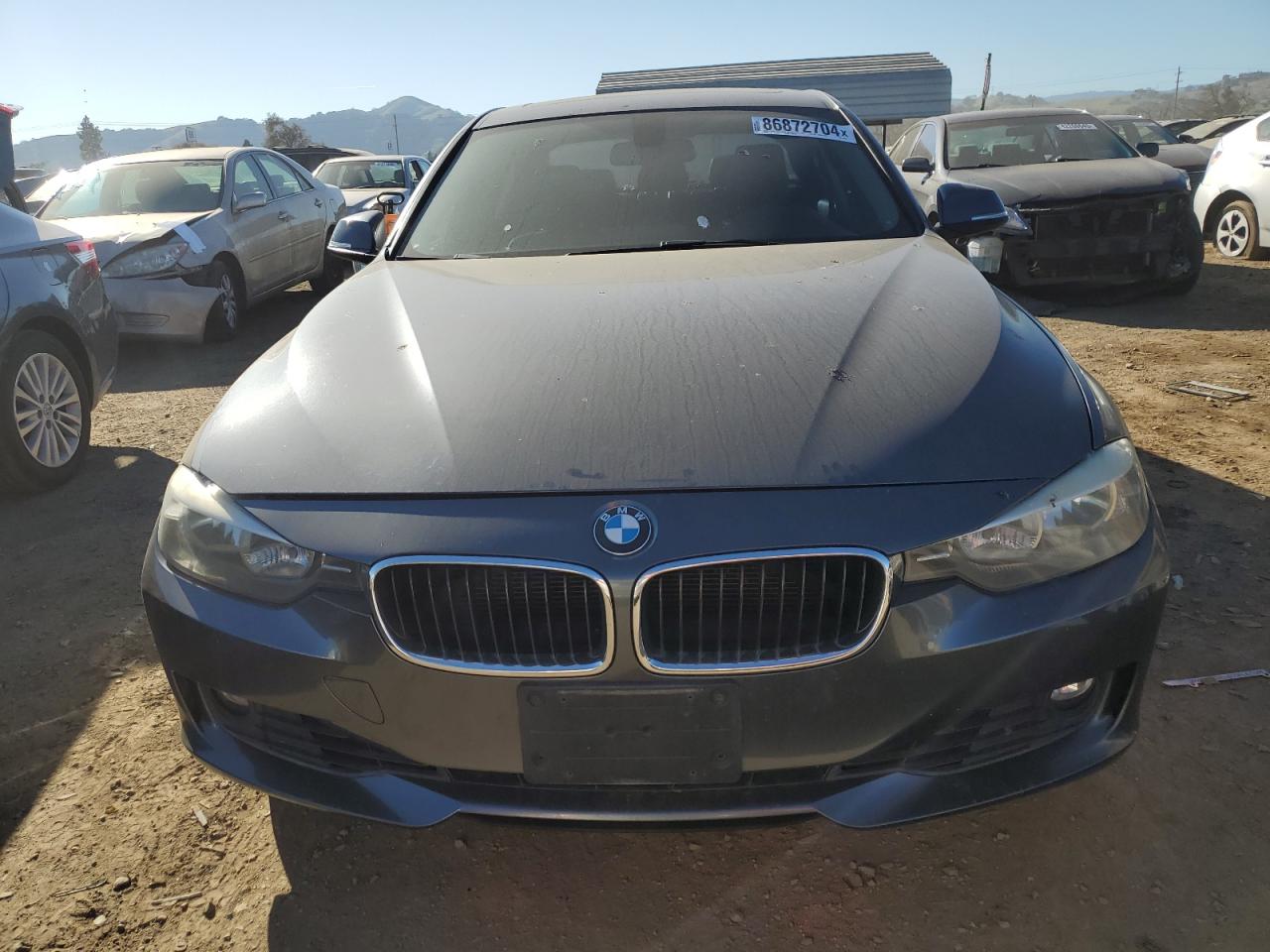 2014 BMW 3er VIN WBA3C1C58EK105802 Copart auction photo, rear end damage thumbnail 5