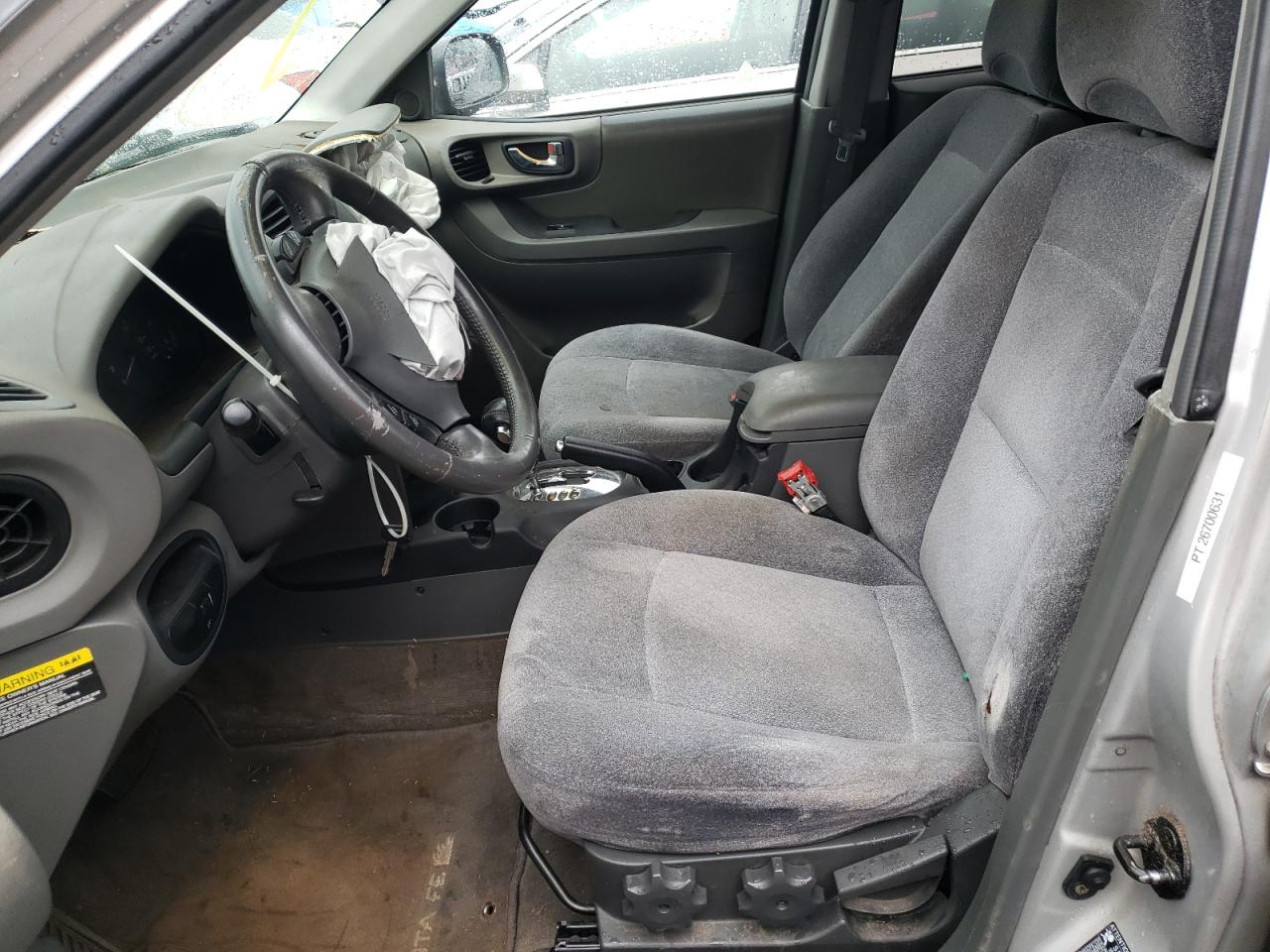 2003 Hyundai Santa Fe VIN KM8SC13D23U514882 Copart auction photo, all over damage thumbnail 7
