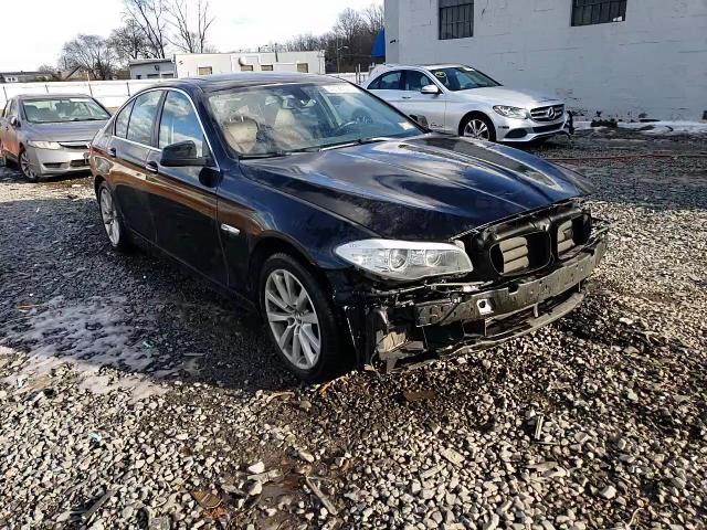 2013 BMW 5er VIN WBAXH5C55DD112736 Copart auction photo, front end damage thumbnail 14