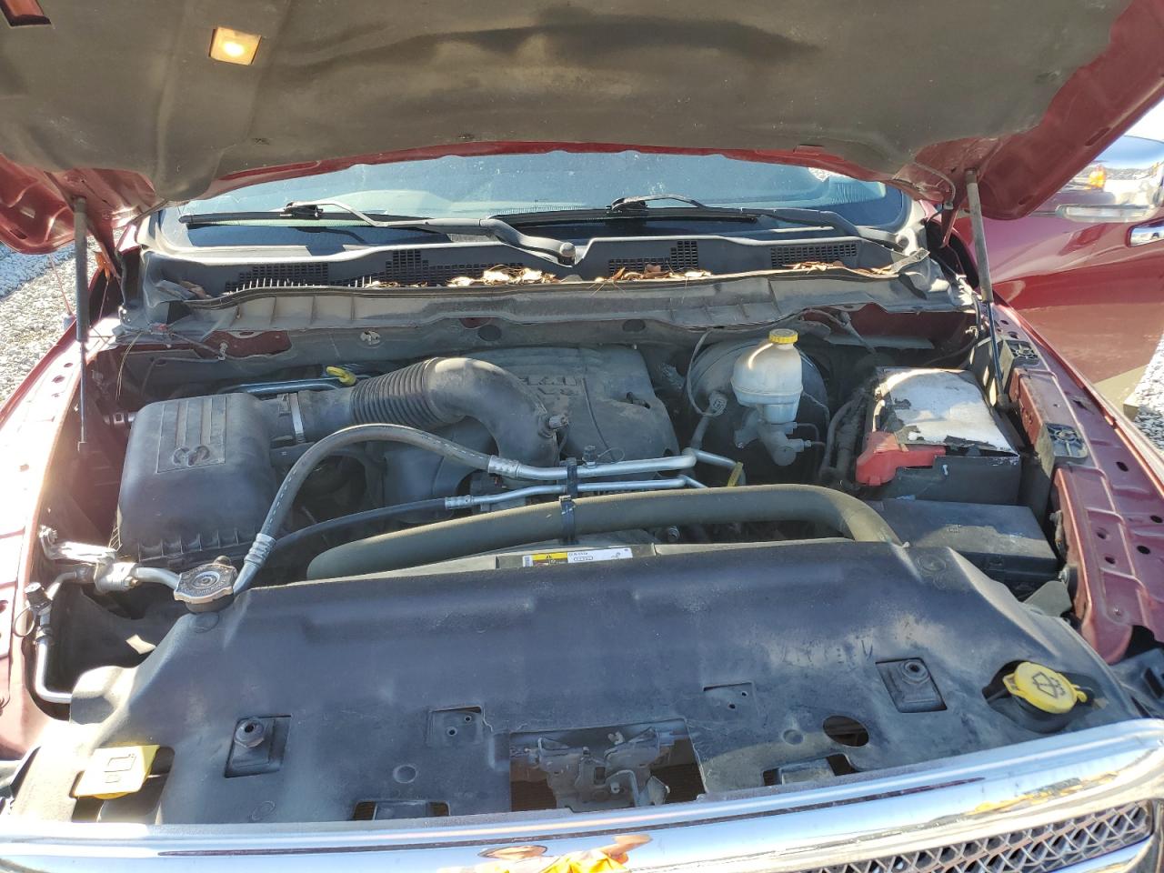 2013 RAM 1500 VIN 1C6RR7PT7DS568673 Copart auction photo, front end damage thumbnail 11